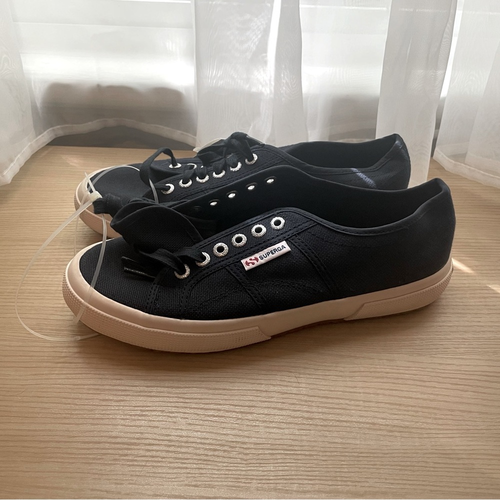 Superga Navy Sneakers - brand new!